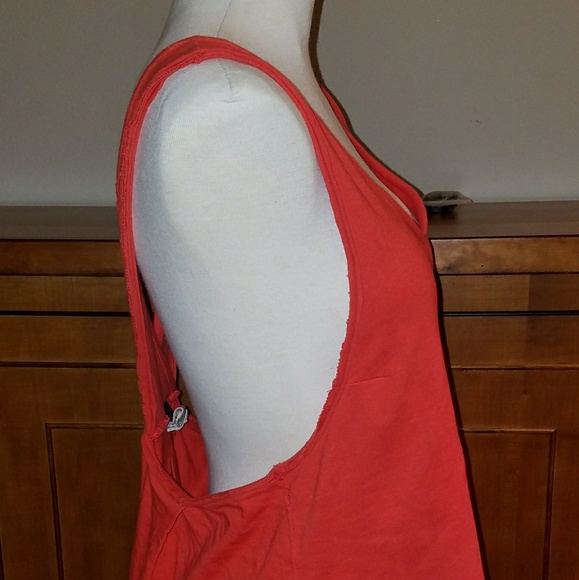 Free People Tank Orange/Red - Picture 5 of 6